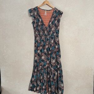 Anthropologie The Peregrine Midi Dress, Size M